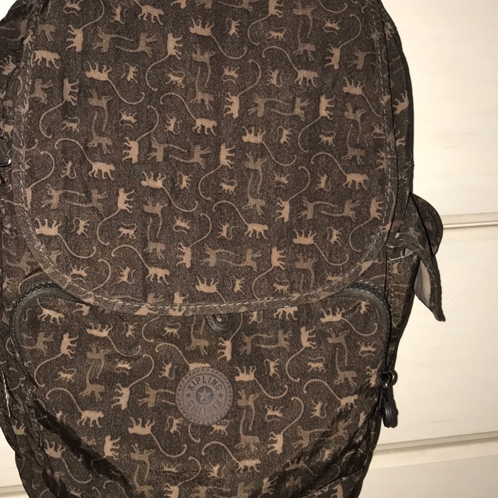 Brown Kipling backpack